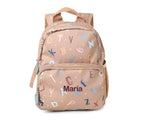 Mochila infantil Tutete Funny Letters Personalizable