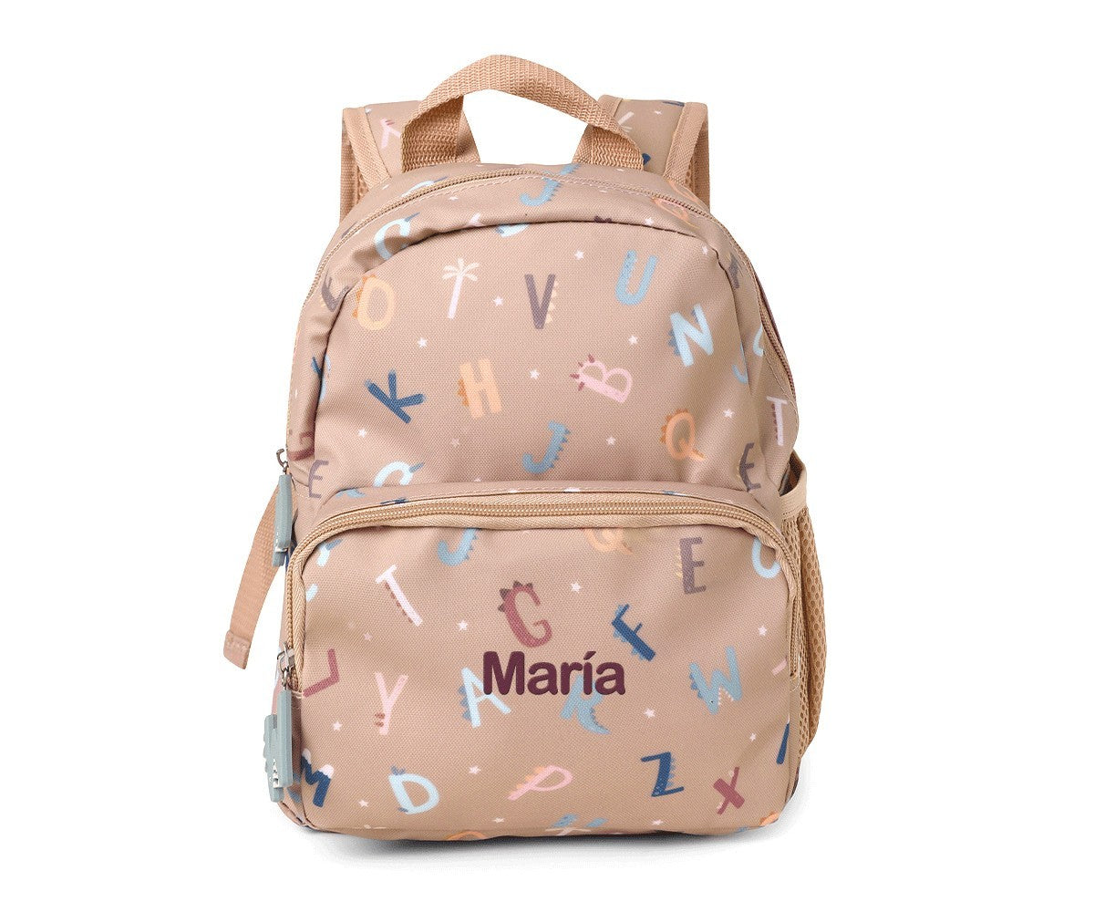 Mochila infantil Tutete Funny Letters Personalizable