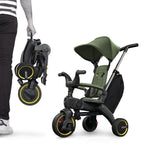 Triciclo 5 en 1 Doona LIKI TRIKE S3 con bolso y protector de arneses peso 6,7Kg.