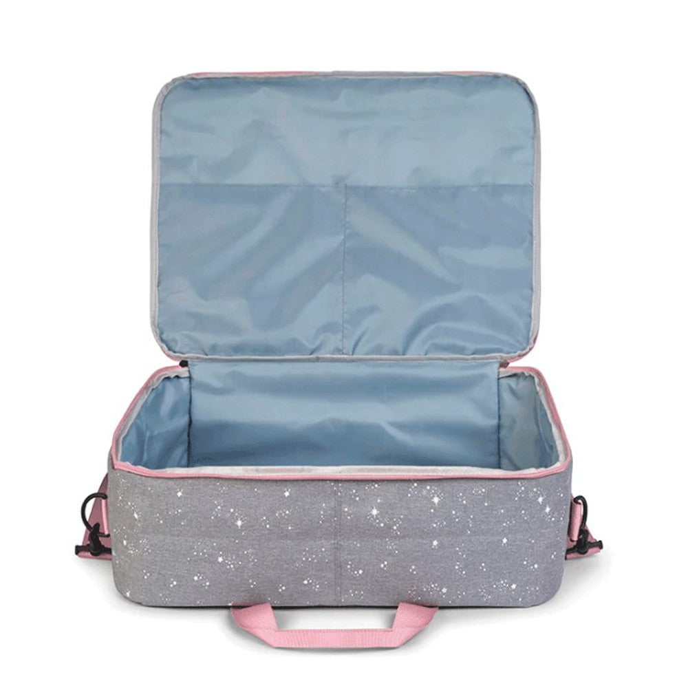 Maleta Infantil Saro Vichy rosa