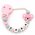 Portachupete Mordedor Koala Mami me mima personalizable