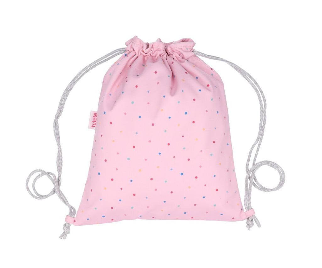 Mochila Tutete Saco Tela Dinos World Personalizable