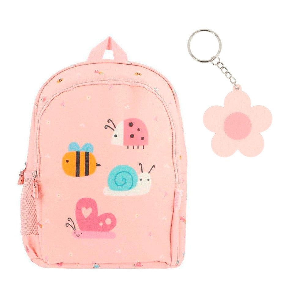Mochila Mediana Tutete Bugs + LLavero Tutete