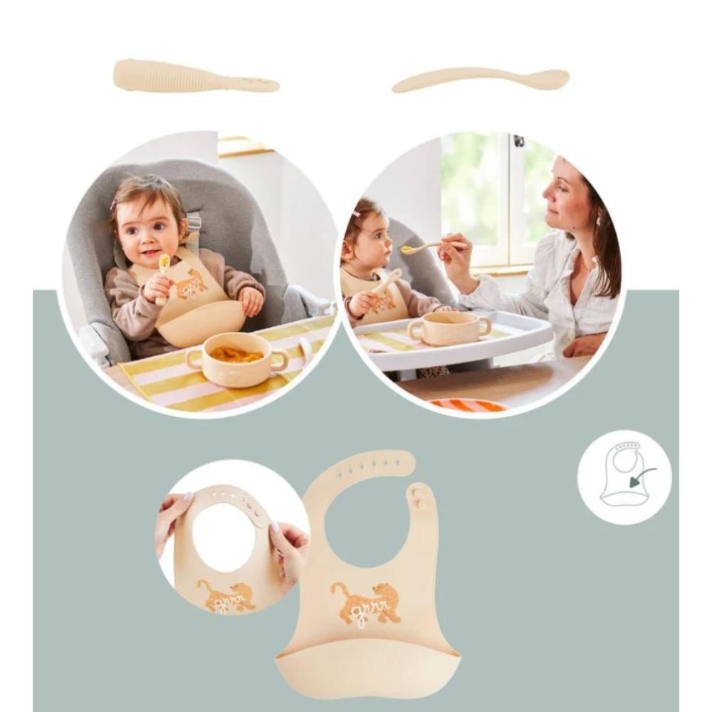 Set comida primeros meses Babymoov Mini Roar