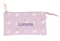 Estuche Con 3 Compartimentos Tutete Ballet Personalizable