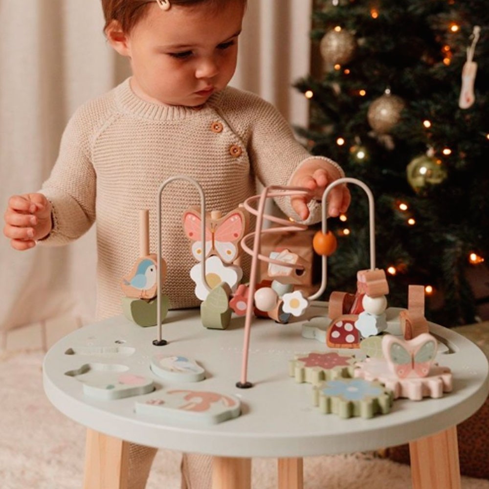 Mesa de actividades Little Dutch Flores y Mariposas