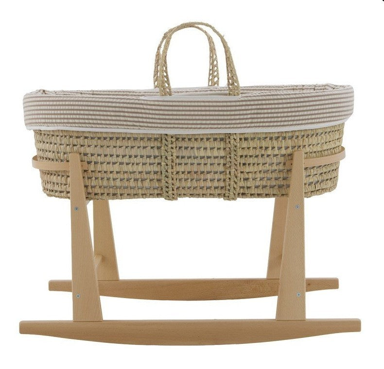 Moises de Palma Acolchado Cambrass + Patas Natural Derby Beige Natural 39x80x61 cm