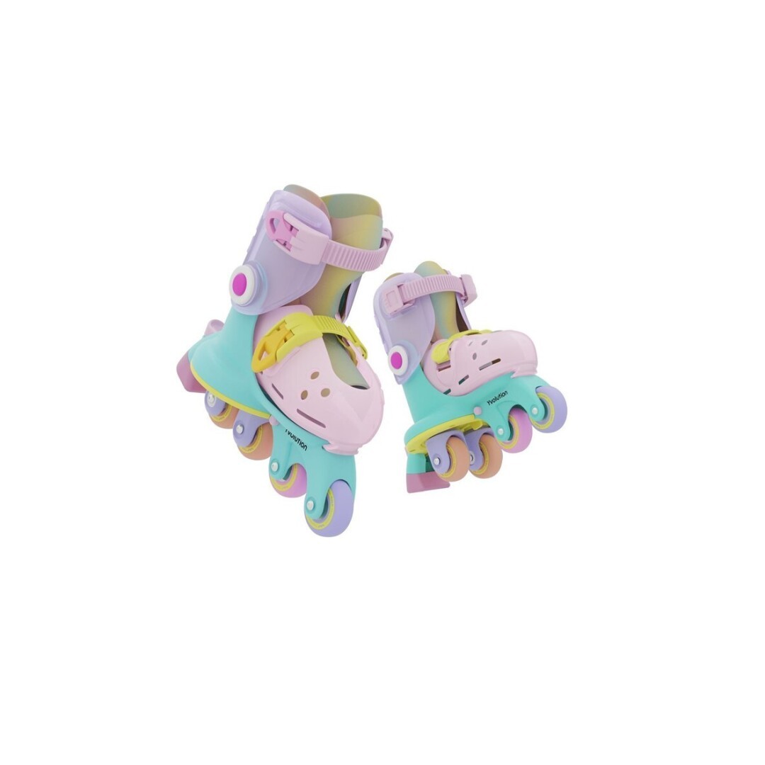 Patines Yvolution Twista Rainbow talla 30-34