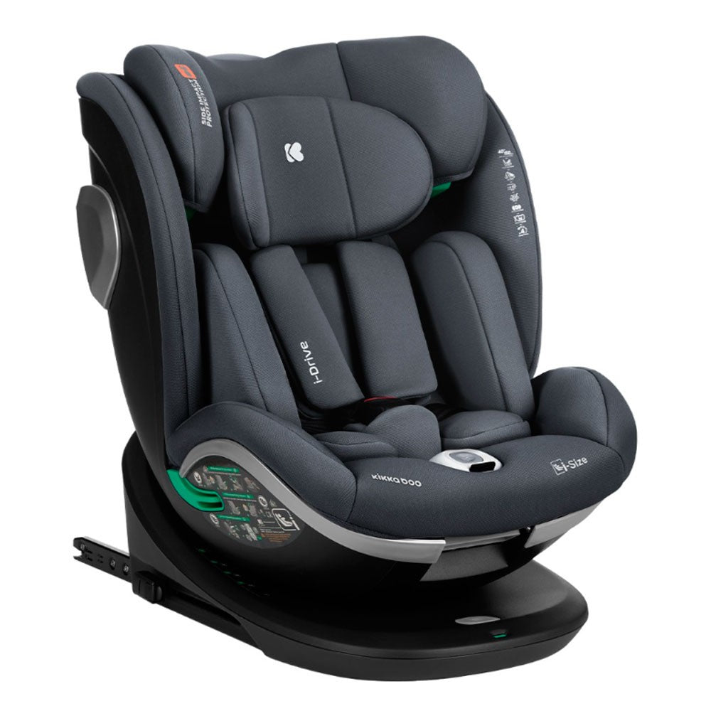 Silla auto KikkaBoo i-DRiVE I-size 360º 40-150 cm 0123