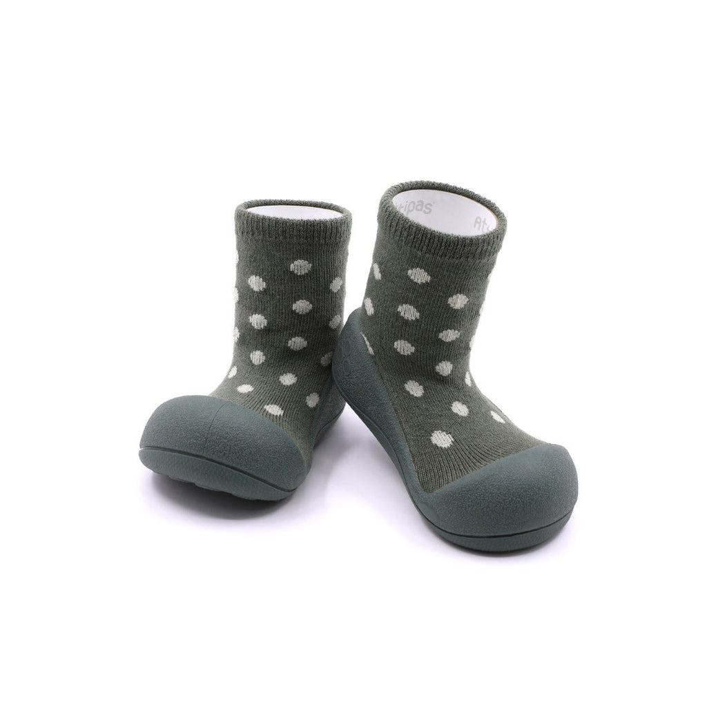 Zapato calcetin Attipas Dot Dot Khaki