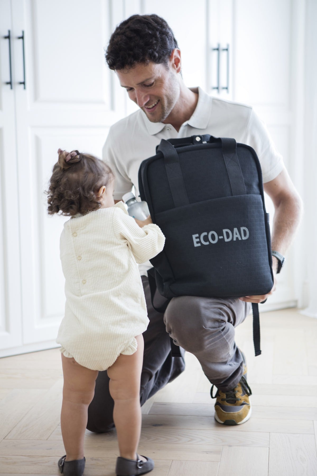 Mochil XL Eco Dad Black Walking Mum
