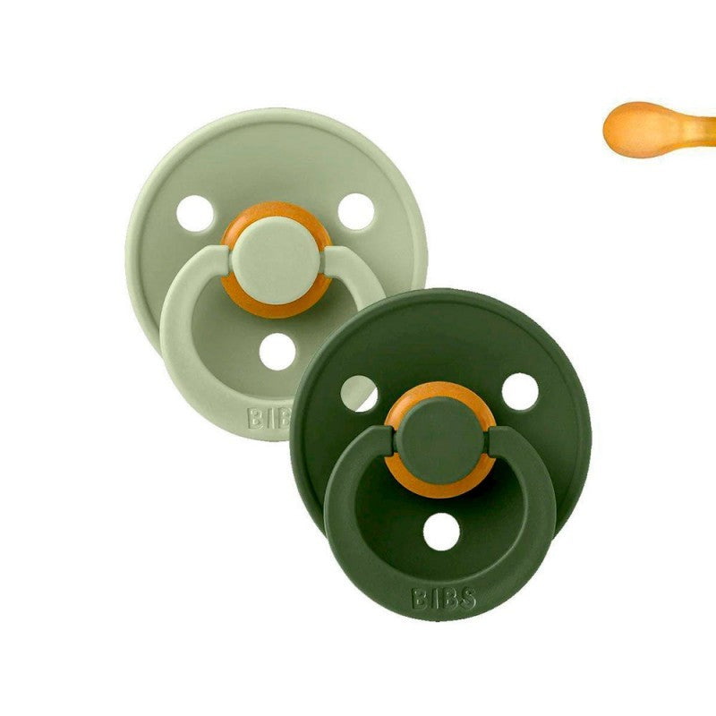 2 Chupetes BIBS Colour Simétrica 0-6m