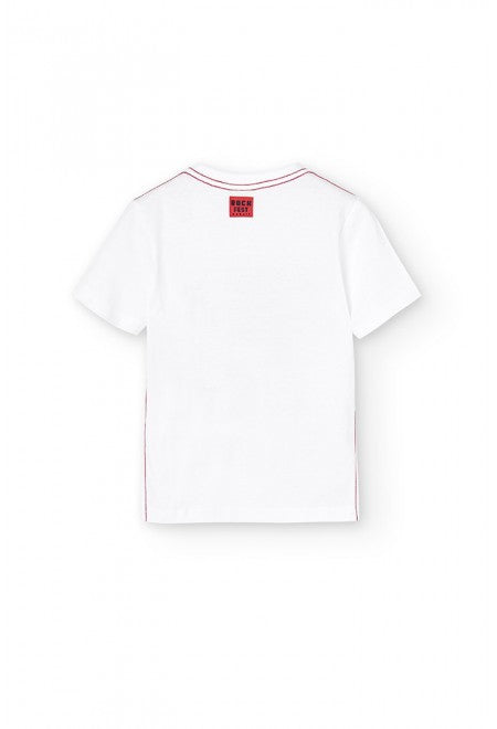 Camiseta Boboli punto manga corta