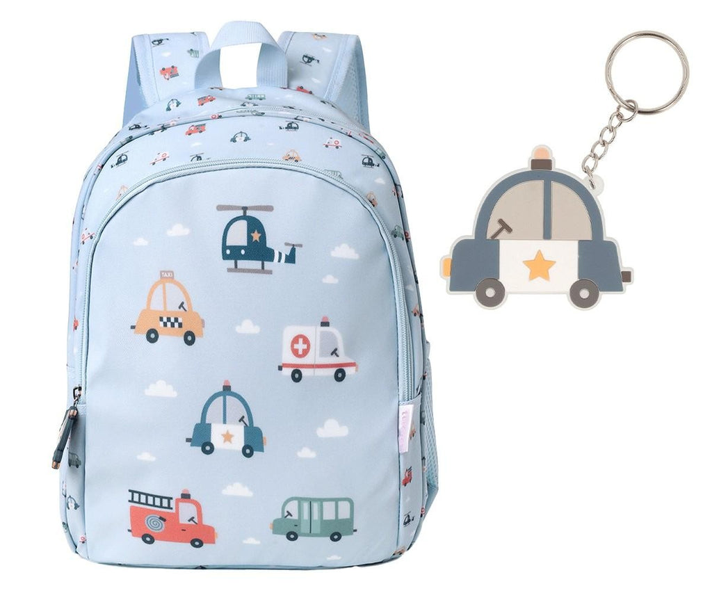 Mochila Mediana + Llavero Tutete City Cars