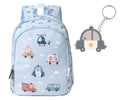 Mochila Mediana + Llavero Tutete City Cars