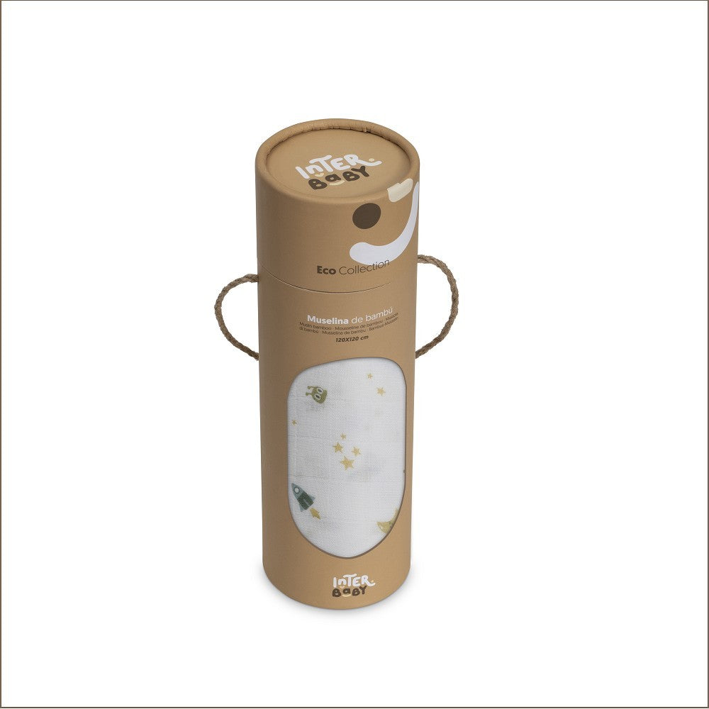 Muselina Interbaby Bambú Espacio