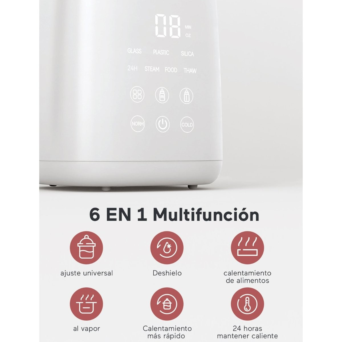 Calentador Momcozy portatil ultrarrapido