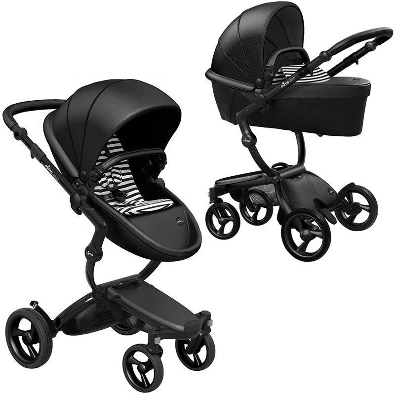 Cochecito Dúo Mima Xari Black Personalizable