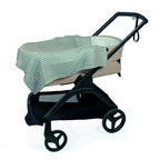 Set 2 Muselinas Walking Mum Praliné Rayas y Vichy