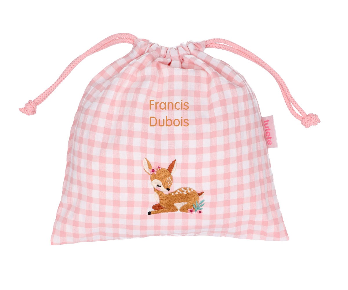 Bolsa Tutete Merienda Sweet Deer Personalizable