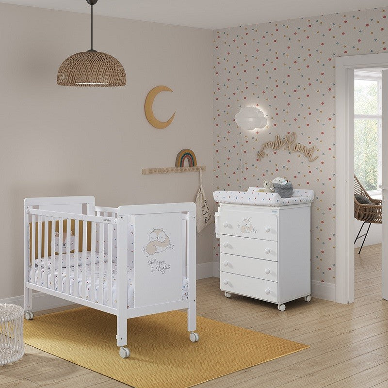 Cuna Micuna Happy (120*60) con colchón opcional