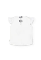Camiseta Boboli punto combinada