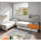 Cuna Convertible Ros Mini GEMELAR DUO