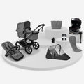 Cochecito DUO Bugaboo Fox 5 Renew Pack Ahorro Recién Nacido Verano