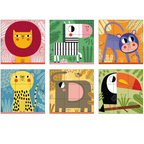 Puzzle Goula Cubos Selva