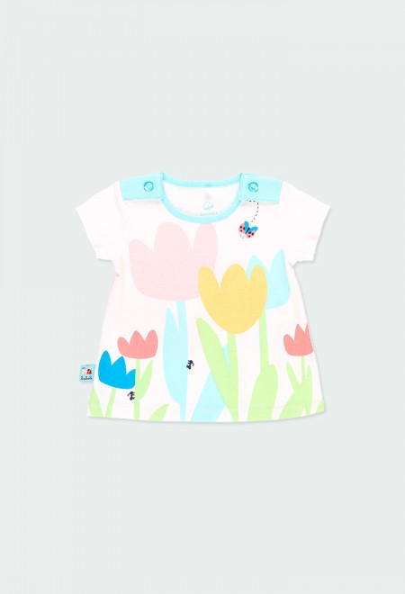 Vestido Boboli tulipanes
