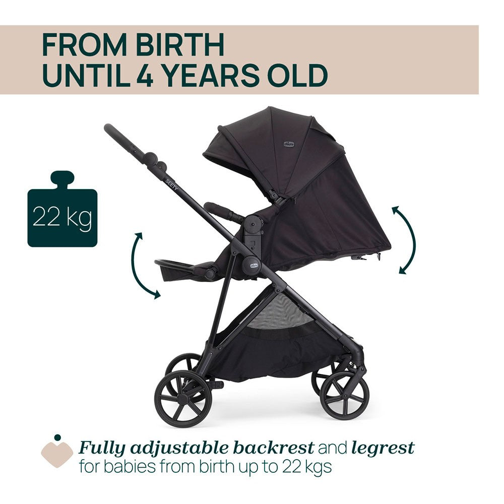 Silla Paseo Chicco Seety Ebony