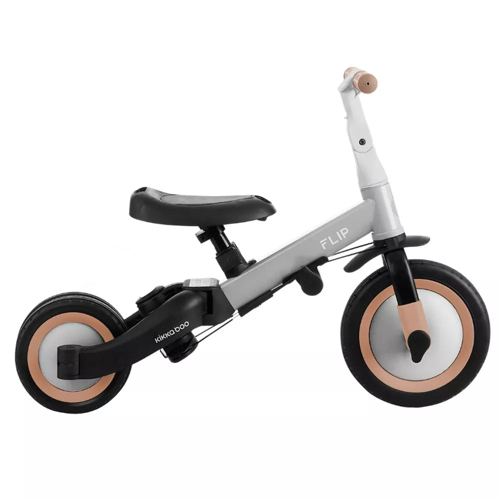 Triciclo con barra KikkaBoo FLiP 5 en 1