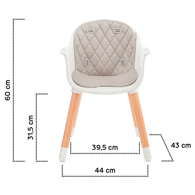 Trona Kinderkraft SIENNA multifuncional 2 en 1