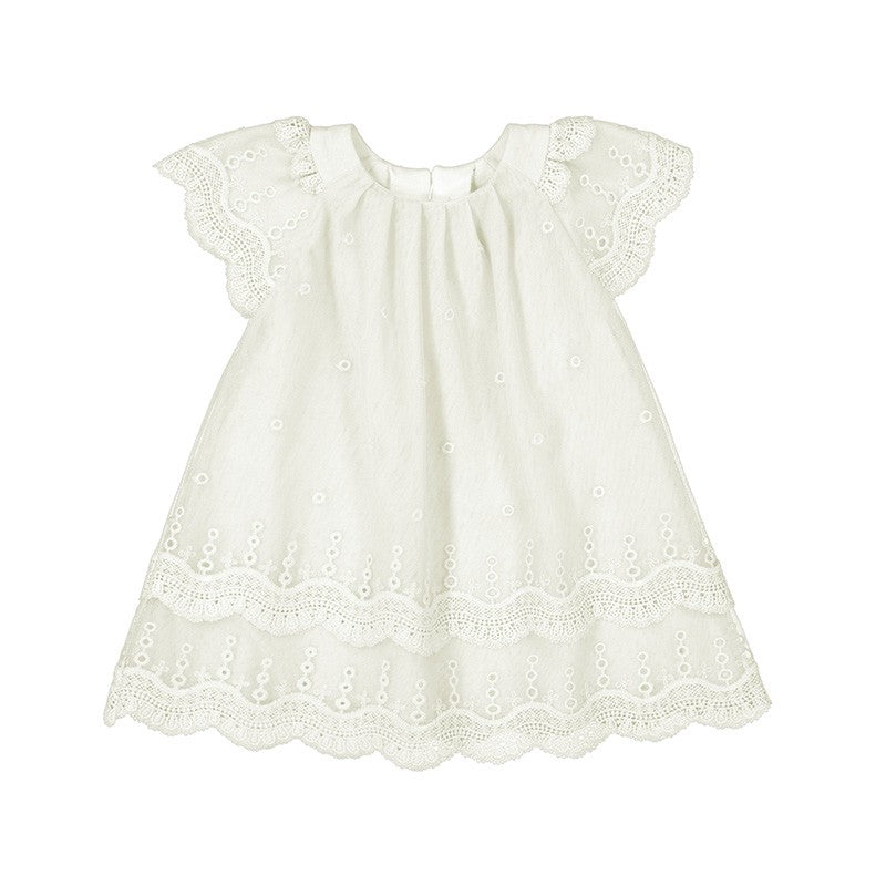 Vestido Mayoral tul bordado