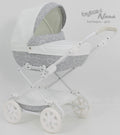 Cochecito para bebe Reborn Bytax NANA Burbuja Gris