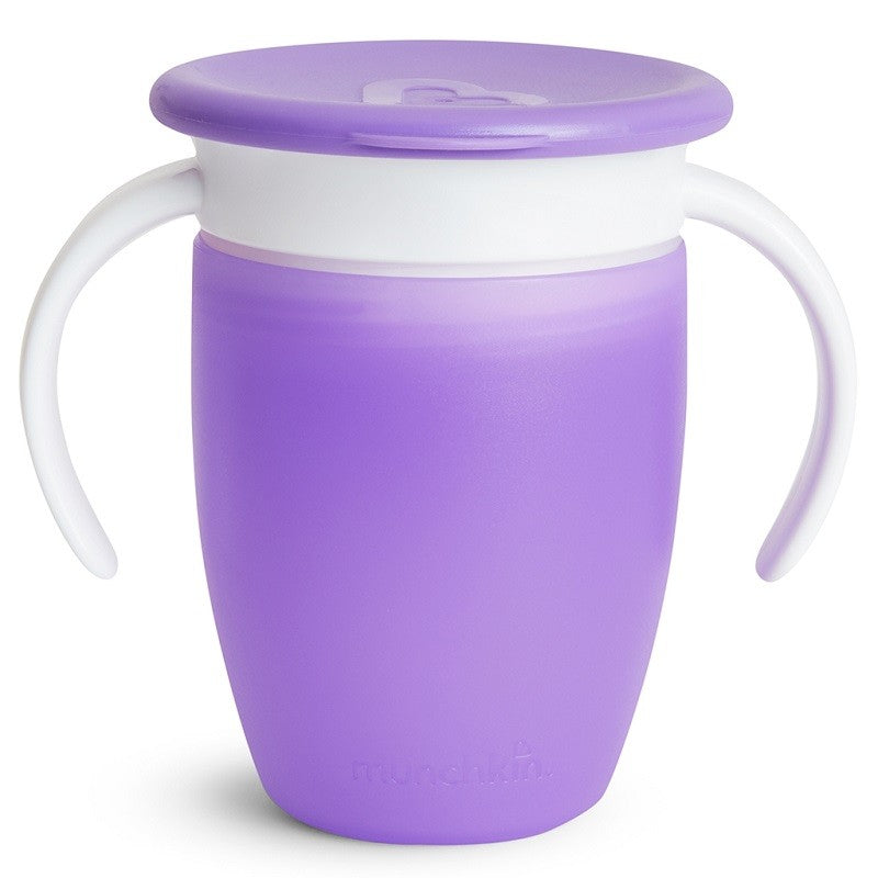 Taza antigoteo Miracle 360º Munchkin con asas y tapa 200ml