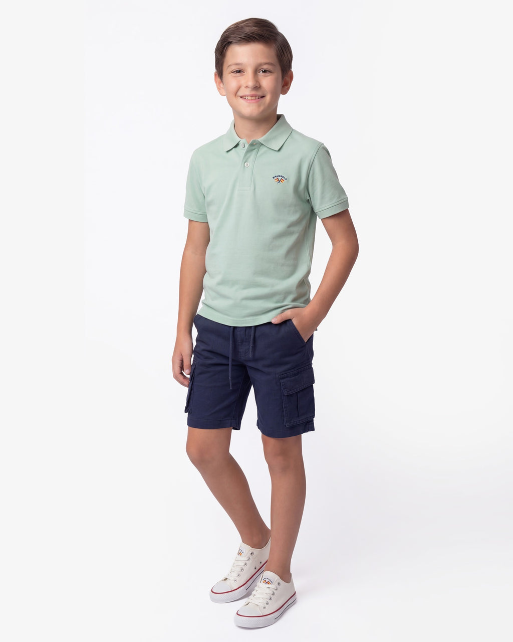 Polo Spagnolo 000072 liso básico
