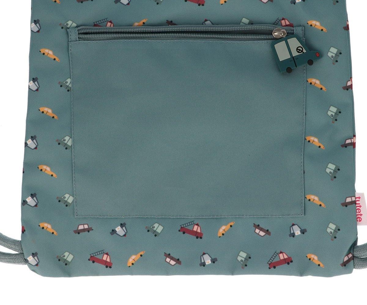 Mochila Saco Tutete Impermeable Vintage Cars Personalizable