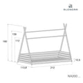 Cama montessori Alondra home life XL