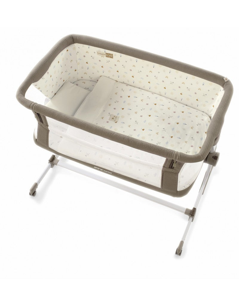 Minicuna Colecho Jane BABY SIDE con Set nordico y sabana
