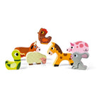 Puzzle Janod Chunky Granja 7 piezas