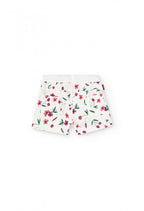 Short Boboli felpa estampada