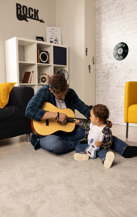 Fabric Guitara Rock Suave  Tiny Love