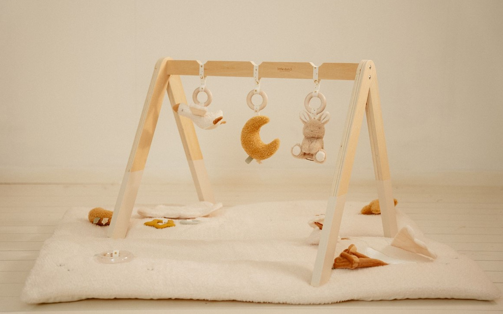 Baby Gym con juguetes Little Dutch newborn naturals