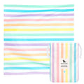 Toalla DOCK & BAY anti arena SUMMER RAINBOW PASTEL XXL
