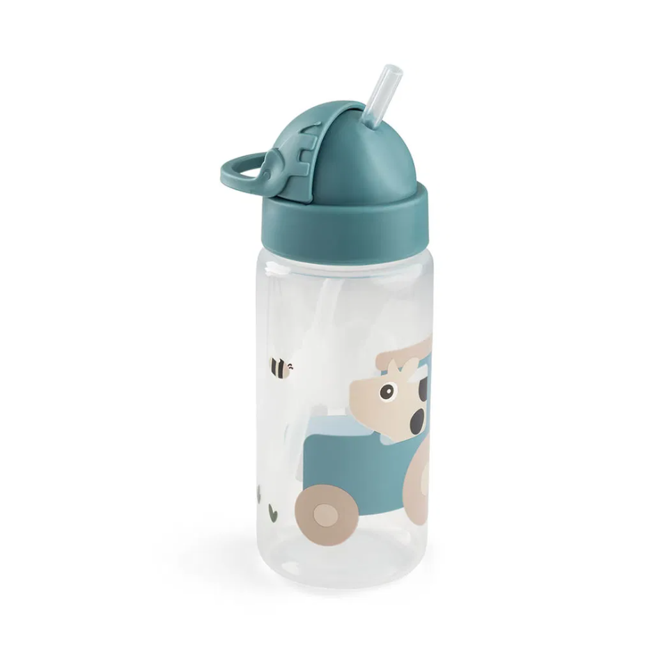 Botella con Pajita Done by Deer 350 ml