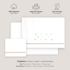Triptico Coche Estrellas Luna Interbaby