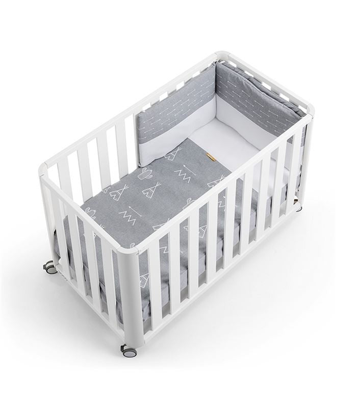 Cuna colecho Cotinfant Doco Sleeping con textil y colchon 120*60