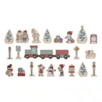 Calendario de adviento Little Dutch Tren Navidad