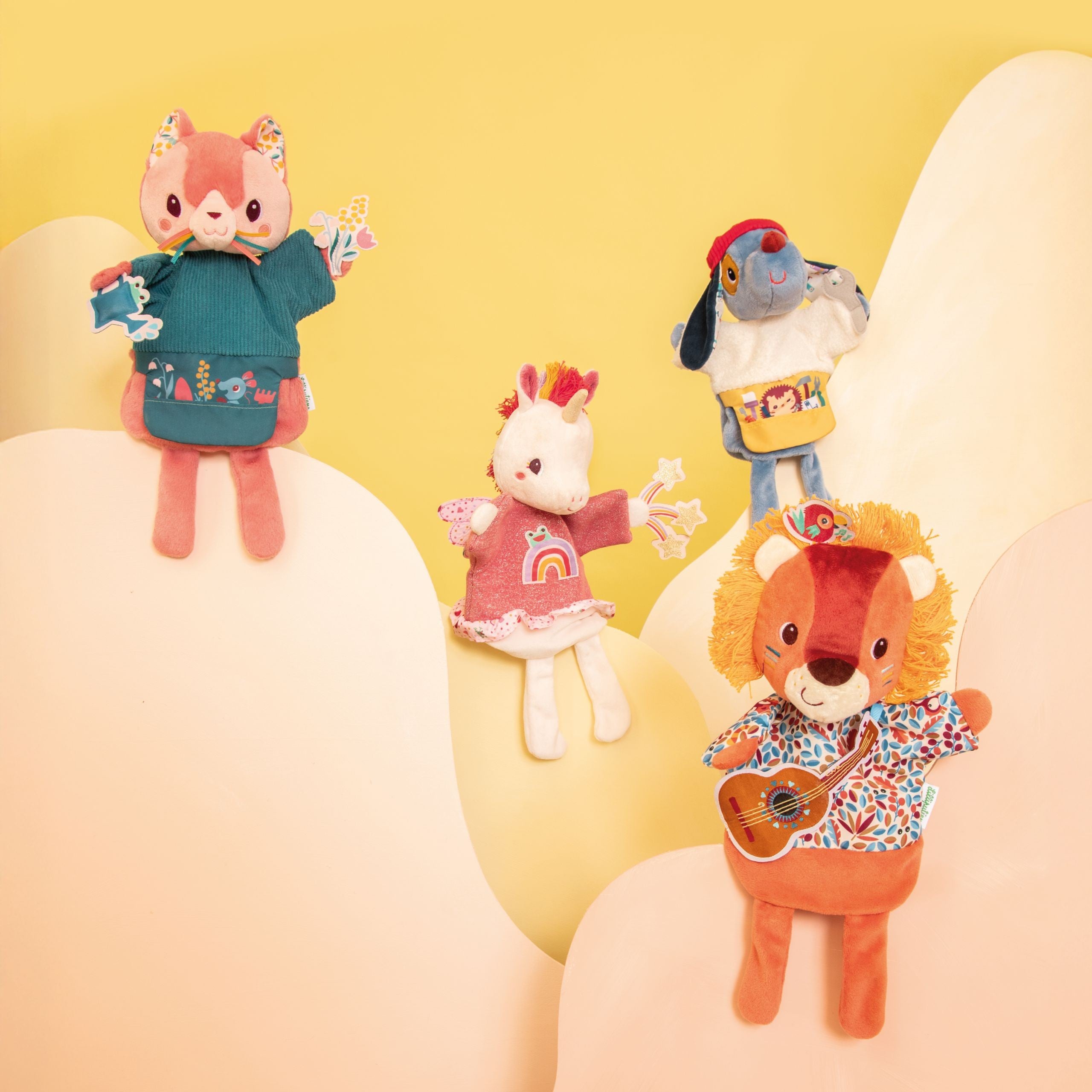 Marioneta de mano Lilliputiens Jules